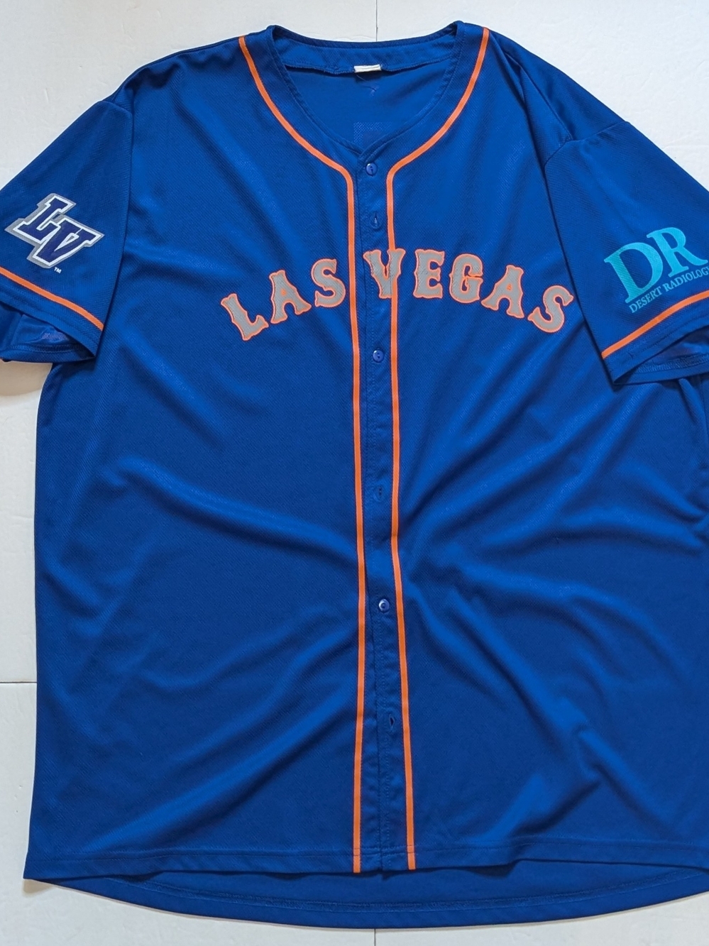 Las Vegas 51s MiLB New York Mets Theme Baseball Jersey. XL, Used.